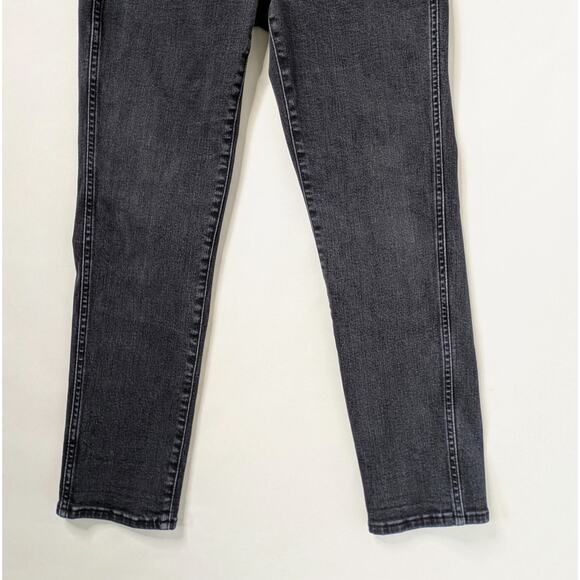 Madewell Stovepipe Straight 28 Charcoal Gray High Rise Minimalist Capsule Denim - Picture 5 of 11